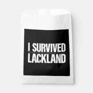 Sachets En Papier J'ai survécu à l'entraînement militaire de base de