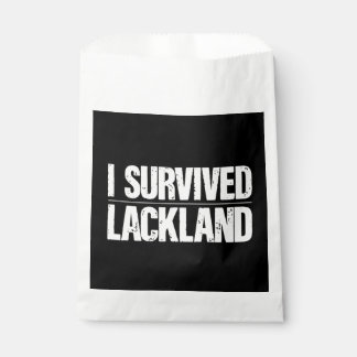 Sachets En Papier J'ai survécu à l'entraînement militaire de base de