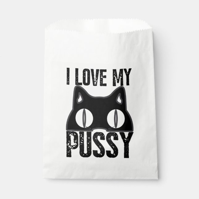 Sachets En Papier J'Appelle Boite Feuille Chat Noir Halloween Ghost  (Devant)