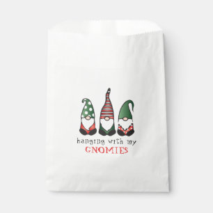 Sachets En Papier Je Passe Avec Mes Gnomies Drôle Noël En Disant