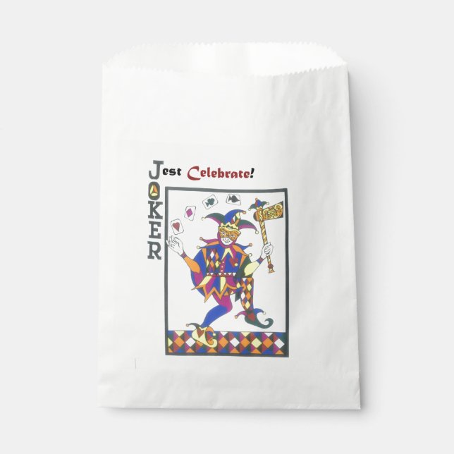 Sachets En Papier Jest Celebrate Favor Bag (Devant)