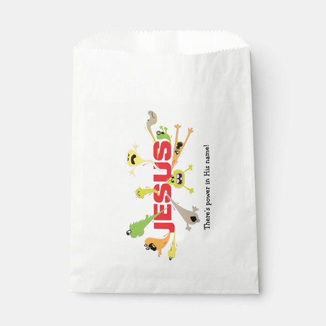 Sachets En Papier Jésus effrayant (Devant)