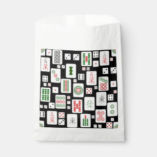 Sachets En Papier Jeu de cartes Mahjong