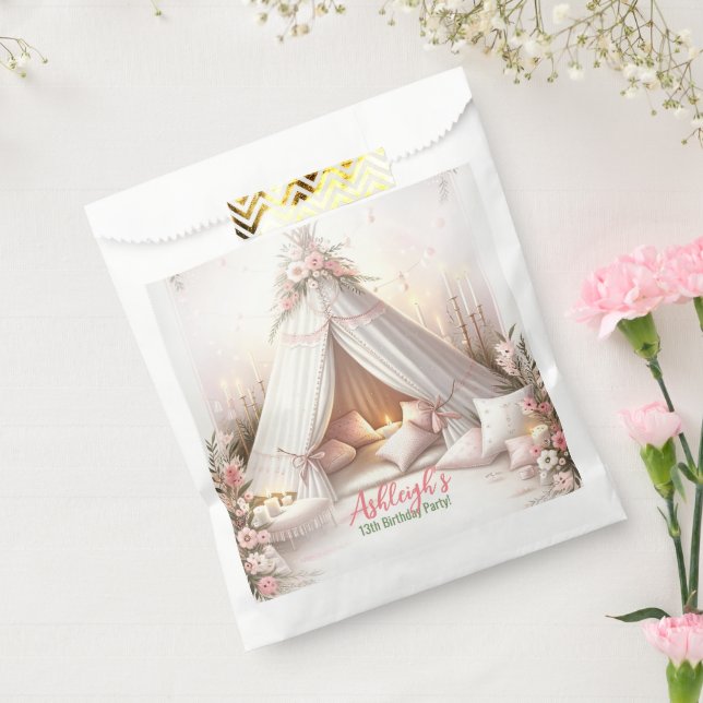 Sachets En Papier Jeu de pyjama doux Jeu de jeune fille Dormir Anniv (Scellé)