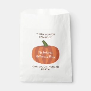Sachets En Papier Joli Citrouille Spooktacular Halloween Party