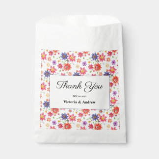 Sachets En Papier Joli Faire-part de mariage Floral