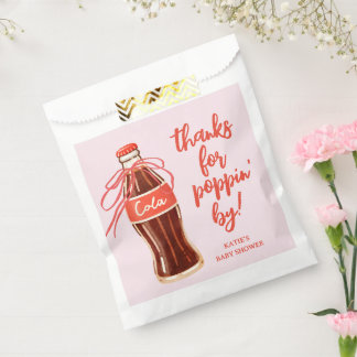 Sachets En Papier Jolie rétro cola boisson gazeuse Prête à éclore Ba