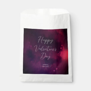 Sachets En Papier Jolis cœurs aquarelle Saint-Valentin