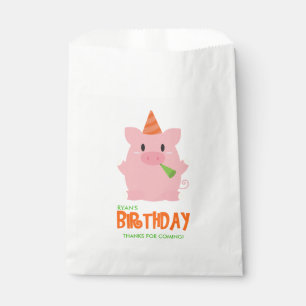 Sachets En Papier Jouer Cochon Enfant's Birthday Party