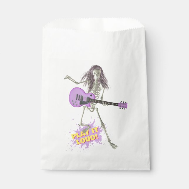 Sachets En Papier Jouez fort !  (Devant)