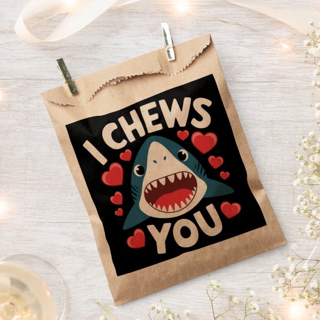 Sachets En Papier Jour de la Saint-Valentin Cœur Léopard Mignon  (Coupé)