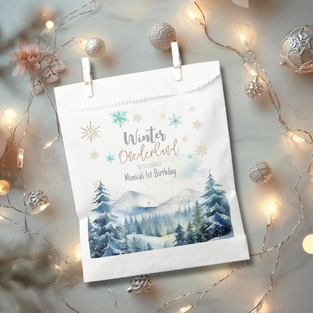 Sachets En Papier Jour fabuleux pour l'hiver (Créateur téléchargé)