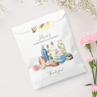 Sachets En Papier Journée de détente au Spa et au Bien-être pour l'E