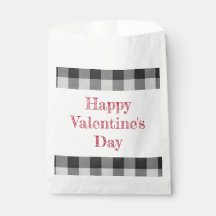 Joyeuse Saint-Valentin Buffalo Plaid Classe Garçon