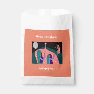 Sachets En Papier Joyeux anniversaire Medjugorje