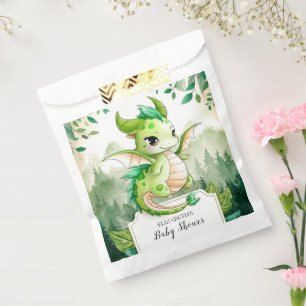 Sachets En Papier Joyeux Baby shower Dragon