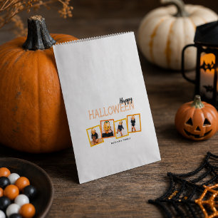 Sachets En Papier Joyeux Halloween 4 Collage de Photos