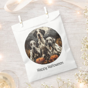 Sachets En Papier Joyeux Halloween grands chiens de Danse Jack-o'-la