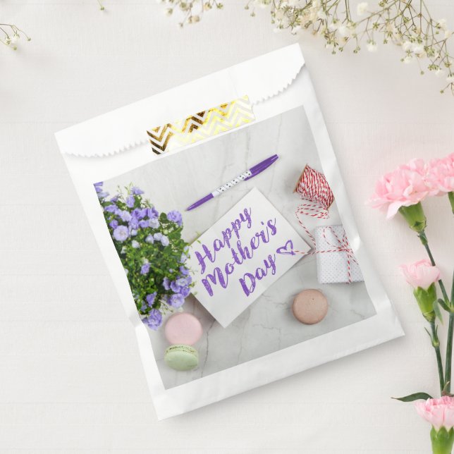 SACHETS EN PAPIER JOYEUX JOUR DE MÈRE (Scellé)