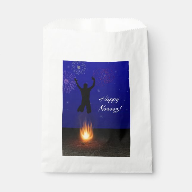 Sachets En Papier Joyeux Norooz Chahar-Shanbeh-Suri (Devant)
