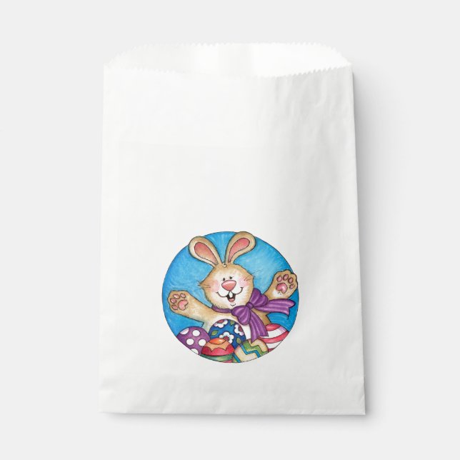 Sachets En Papier Joyeux Pâques (Devant)