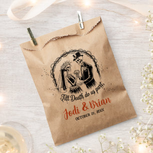 Sachets En Papier Jusqu'à la mort faisons-nous partie Mariage d'Hall