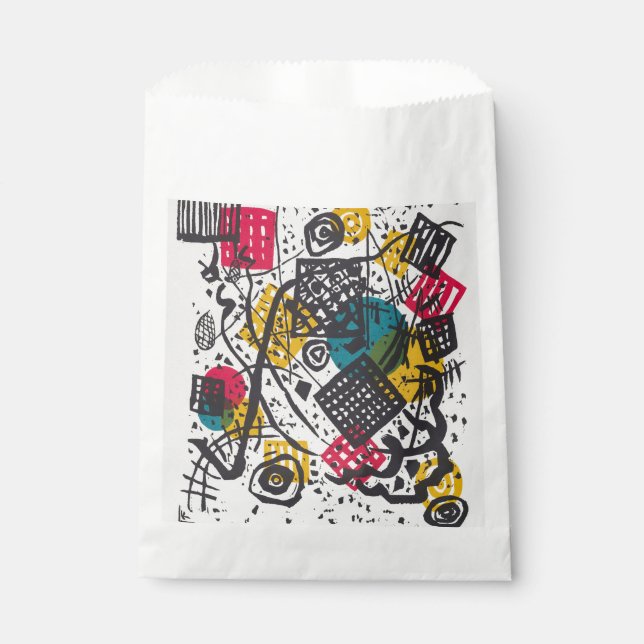 Sachets En Papier Kandinsky Small Worlds V Classic Abstrait (Devant)