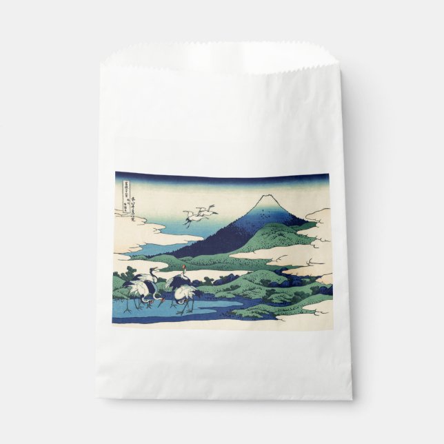 Sachets En Papier Katsushika Hokusai - Umegawa dans la province de S (Devant)