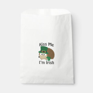 Sachets En Papier Kiss Me Im Jour de la Saint Patrick Irlandais Hedg