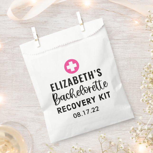 Sachets En Papier Kit de récupération Bachelorette personnalisée (Coupé)