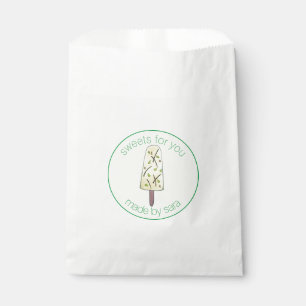 Sachets En Papier Kulfi Qulfi Crème indienne de glace Dessert congel
