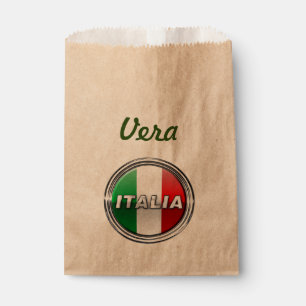 Sachets En Papier La Bandiera - le drapeau italien