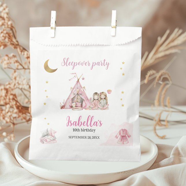 Sachets En Papier La fête du pyjama (Créateur téléchargé)