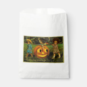 Sachets En Papier La Nuit de la récolte des citrouilles d'Halloween 