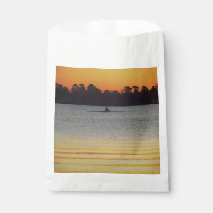 Sachets En Papier Lac Wendouree Calme Avant la Tombée de la Nuit