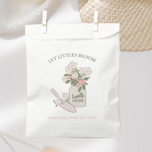 Sachets En Papier Laisser Des Petits Fleur Baby shower De Graines De