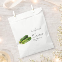 Laisser grandir l'amour | Zucchini Seed Wedding Fa