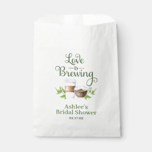 Sachets En Papier L'amour brasse café Bean Treat Favoriser