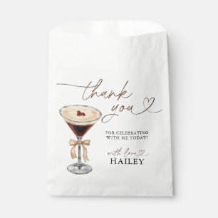 Sachets En Papier L'amour brasse la Fête des mariées Espresso Martin