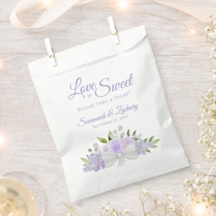 Sachets En Papier L'amour est doux Rustique Lavande violet Rose Mari
