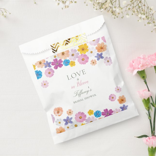 Sachets En Papier L'amour est en fleurs Jardin de fleurs sauvages Ba (Scellé)