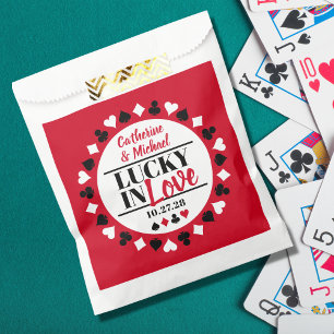 Sachets En Papier Las Vegas Casino Mariage Lucky In Love