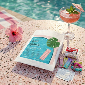 Sachets En Papier Last Splash Bachelorette Weekend Recovery Kit