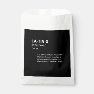 Sachets En Papier LATINX Latino Latina Sexe Neutre Définition Hip