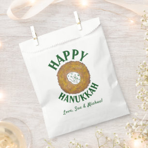 Sachets En Papier Latkes Happy Hanoukka Chanukah Jours fériés juifs