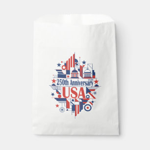Sachets En Papier le 250e anniversaire de l'Amérique
