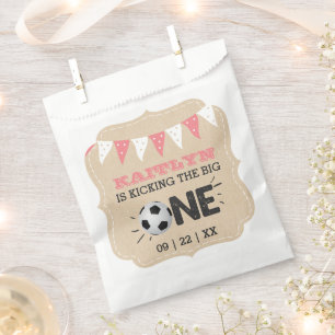 Sachets En Papier Le Big One Football 1er anniversaire