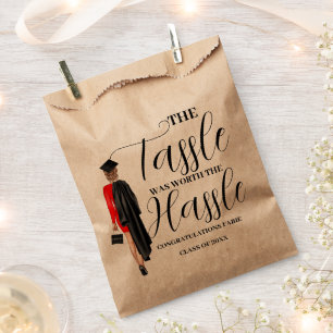 Sachets En Papier Le casse-tête de la fête de graduation Favor