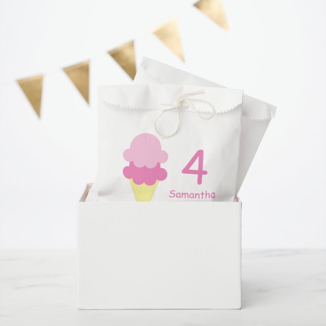 Sachets En Papier Le Jour du Birthday (Fête)