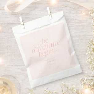 Sachets En Papier Le Mariage Minimaliste Pêche Aventure Commence